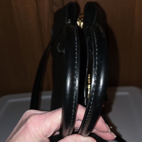 Michael Kors Black Leather Tote Bag - Picture 13 of 15